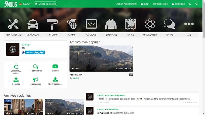 Mods juegos